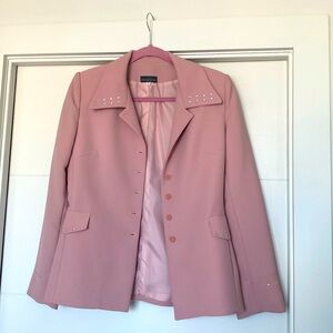 Elegant soft pink Blazor and Pants set